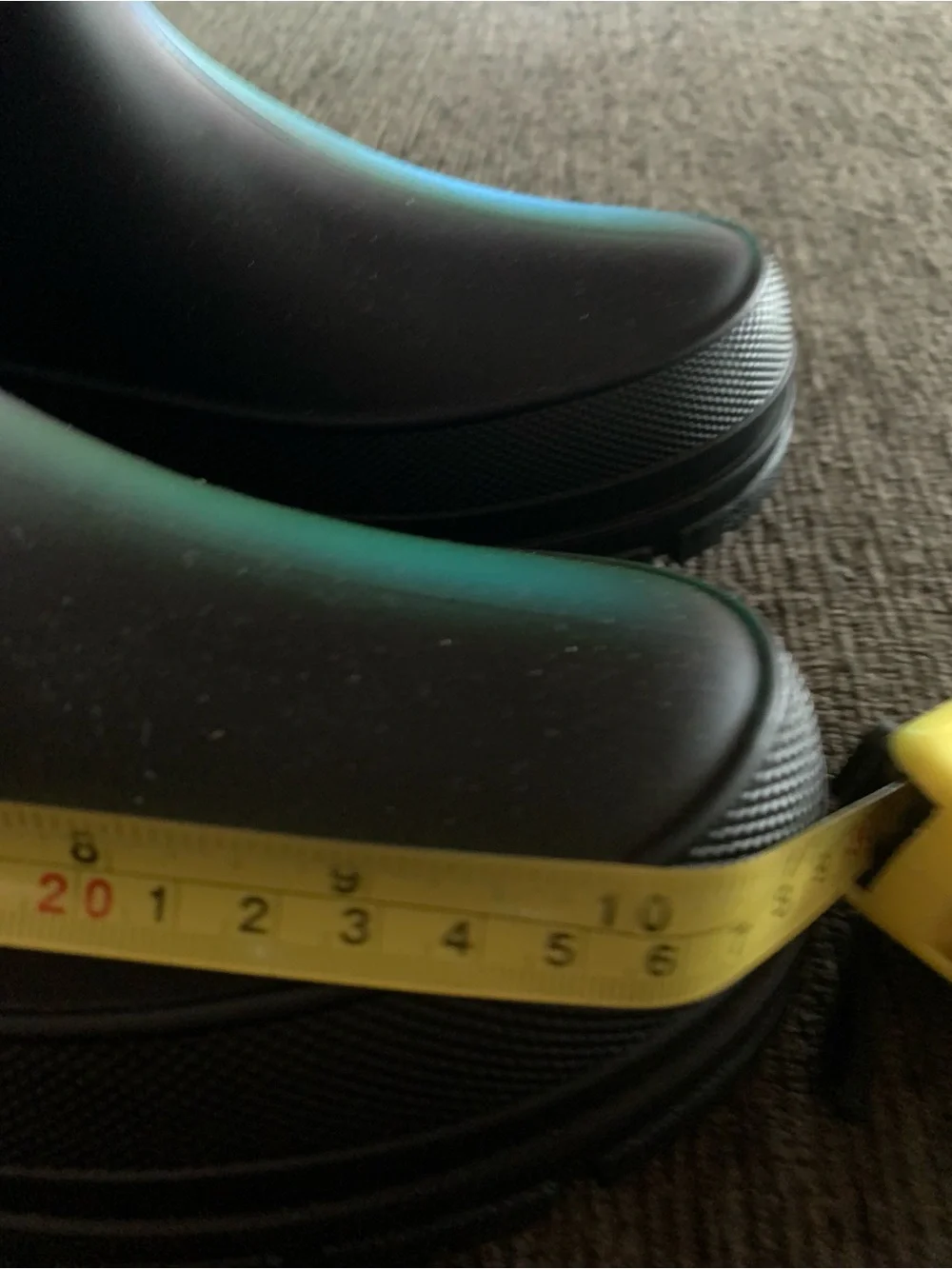 BPTROT Black Waterproof Rubber Work Boots